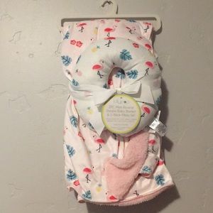 Baby blanket two piece